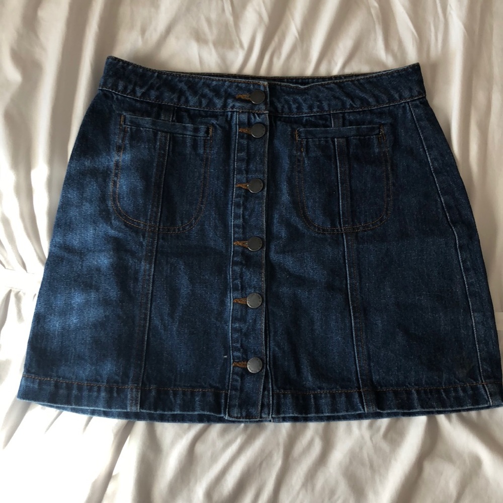 Demin skirt